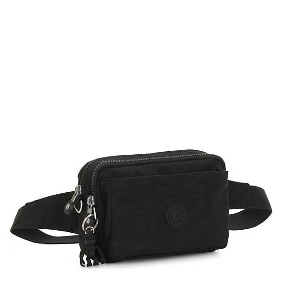 Kipling Abanu Multi Convertible Crossbodytassen Zwart | BE 1024FD